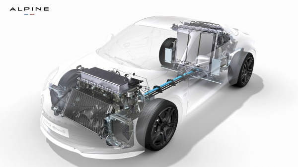 Alpine электрифицировала купе A110 собственными силами: представлен прототип E-ternite