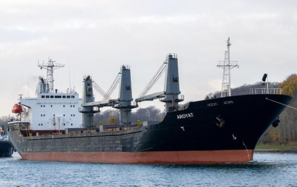 Друге судно з зерном вийшло з порту України тимчасовим коридором